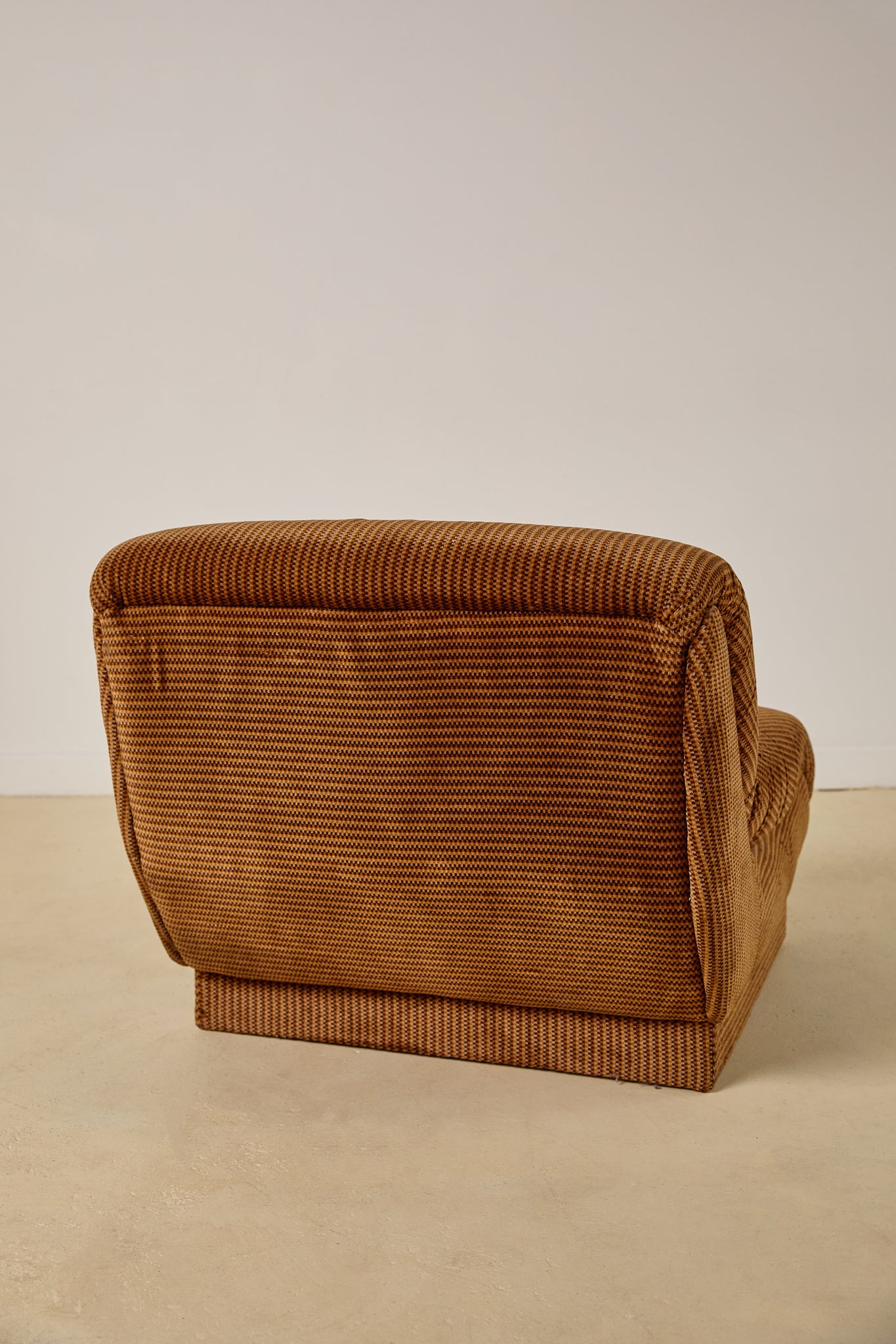 Italian Velvet Lounge Chairs 1970s
