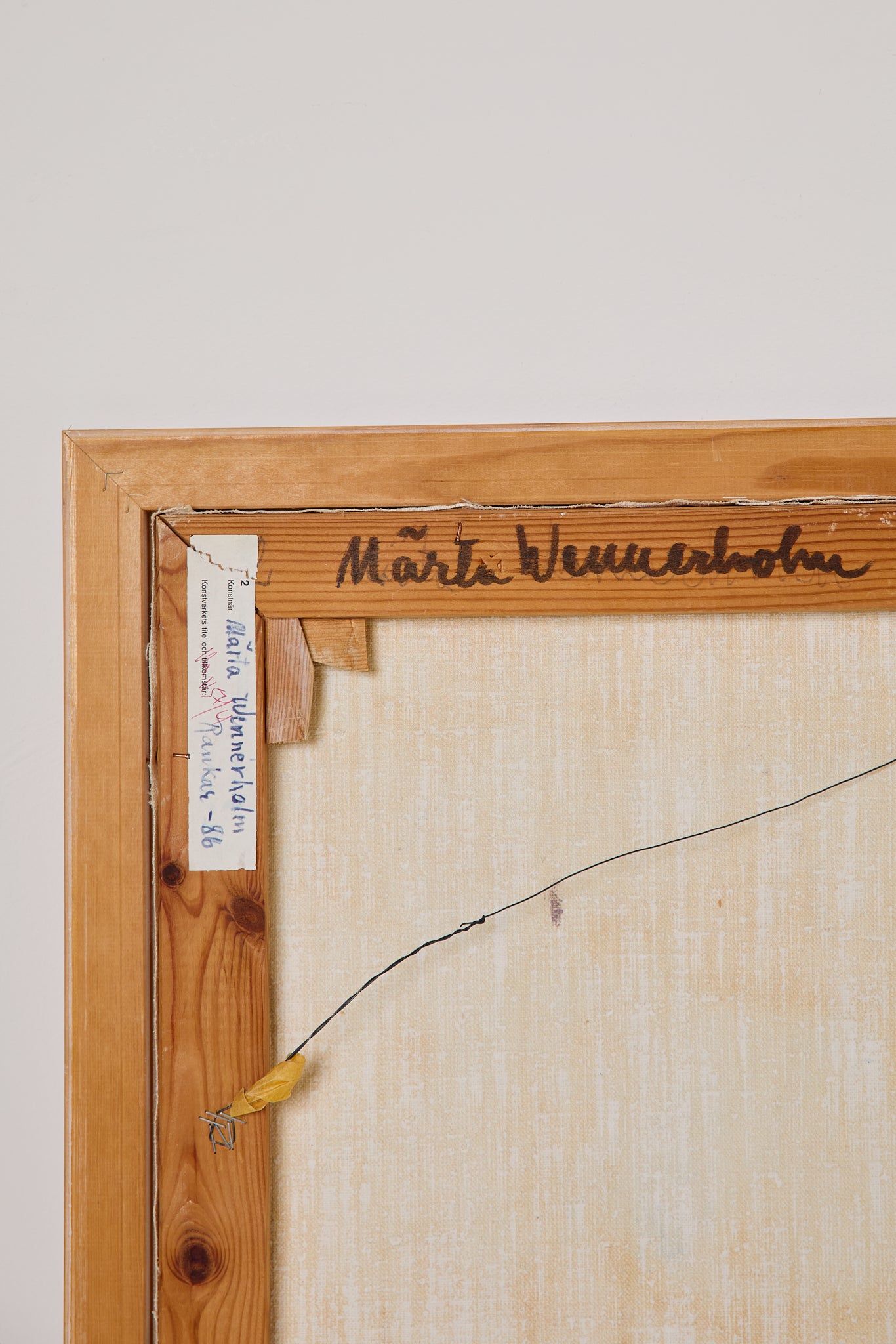 “Raukar” by Marta Wennerholm 1986