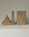Art Deco Marble Bookends
