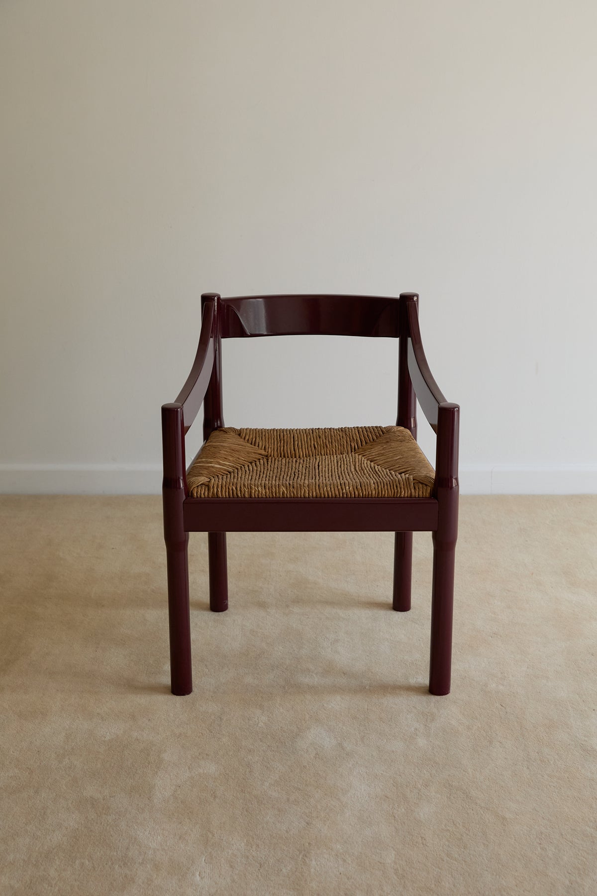 Carimate Carver Chair Burgundy