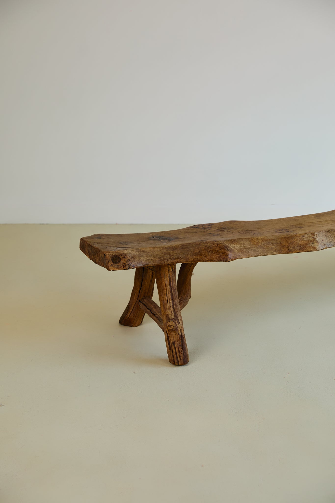 Rustic Oak Bench