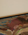 Flamingo Expressionist Oil on Board