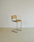 Set of x4 Marcel Bruer “Cesca” Style Bar Stools