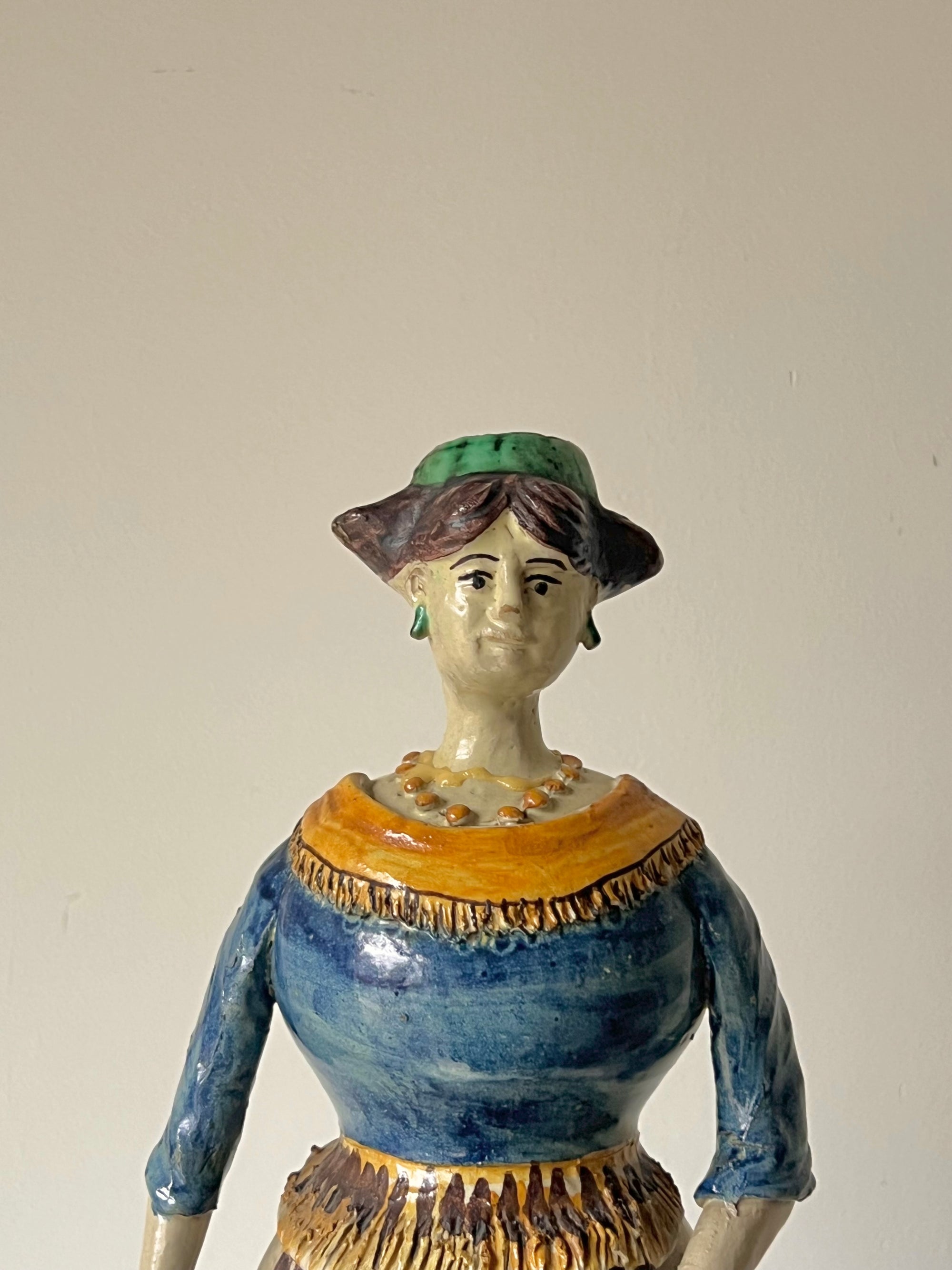 Sicilian Lady Candle Holder