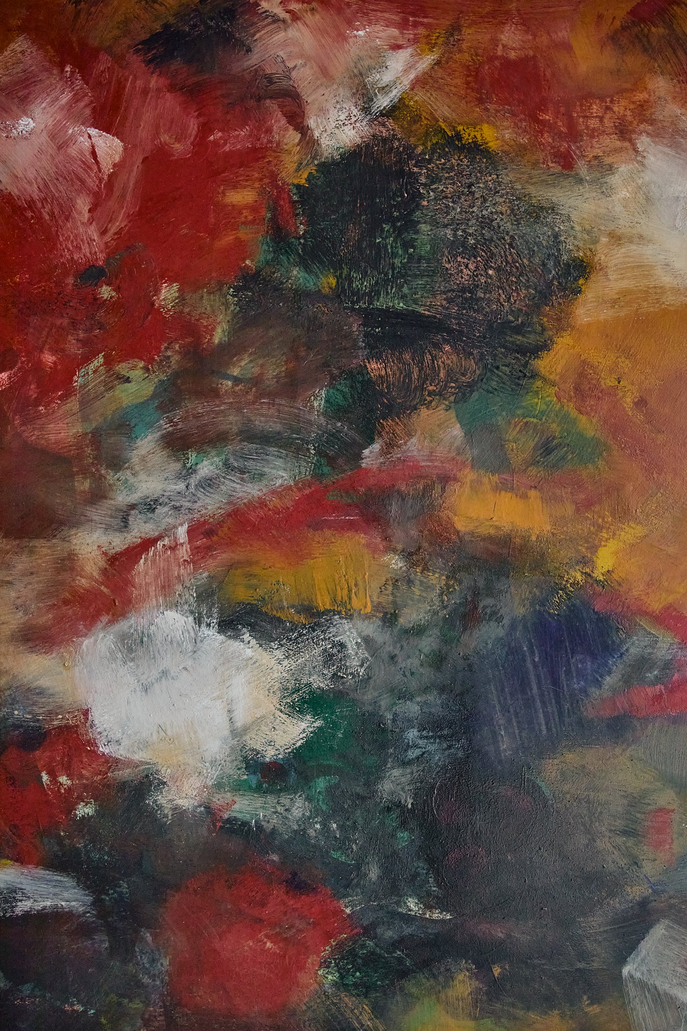 Primary Colour Oil on Canvas