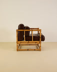 Mid Century Bamboo Armchair