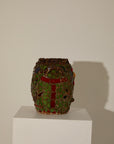 French Pique Assiette Vase