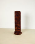 Octagonal Burl Pedestal