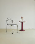 Chrome Stacking Dining Chairs (Sold Individually)