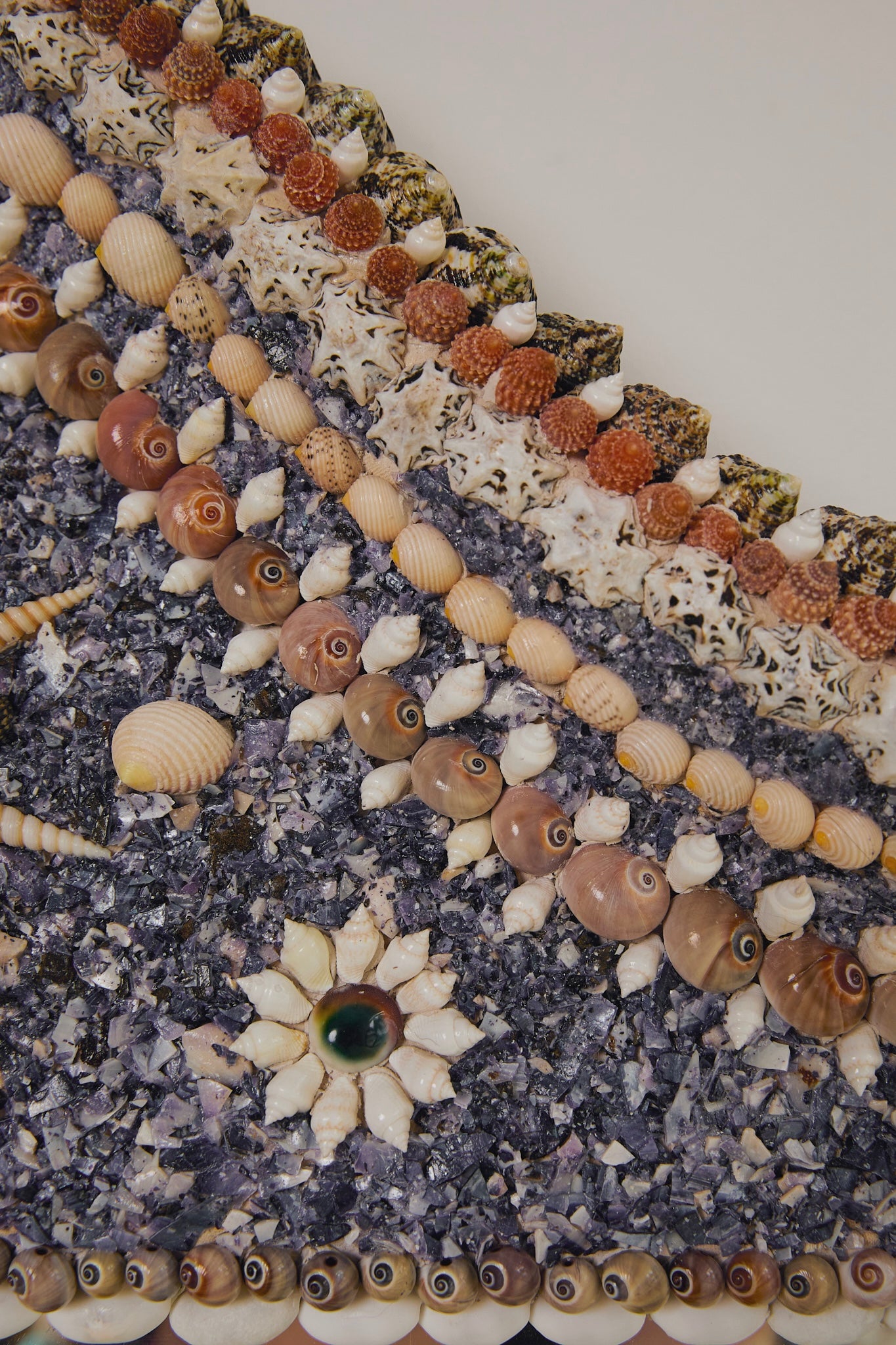 Shell Mantle Mirror