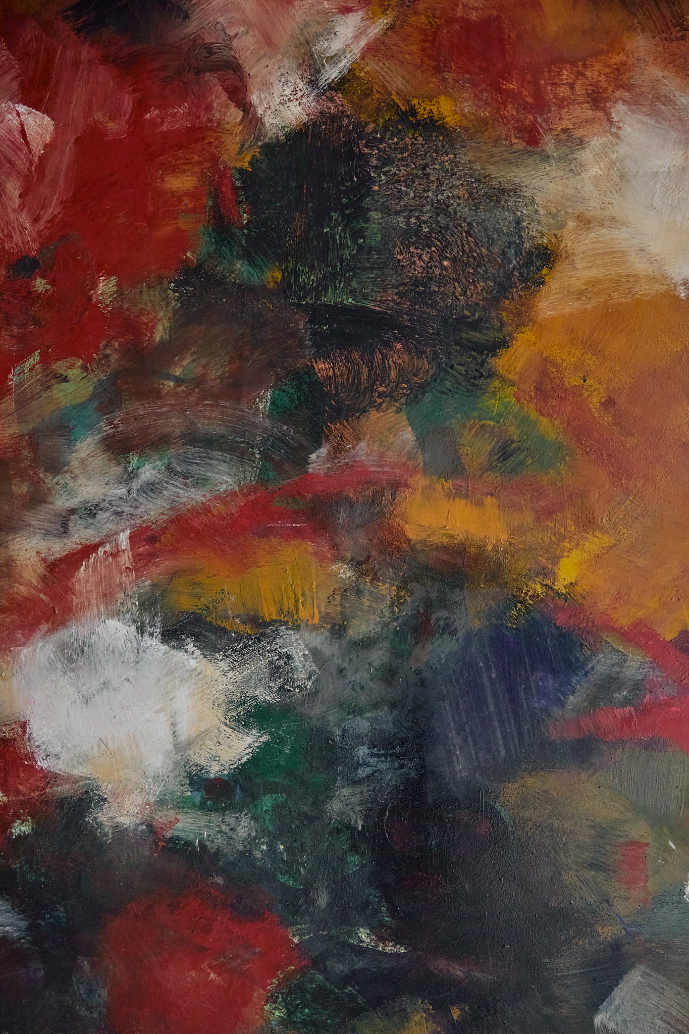 Primary Colour Oil on Canvas