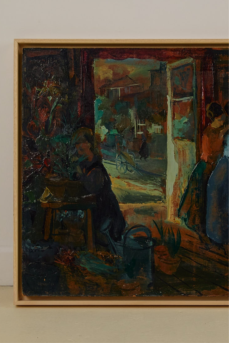 The Flower Shop by Jerner 1956
