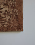 Mid-Century Modern Abstract Mixed-Media Painting by Sautrec, 1973