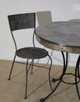 Vintage Metal Bistro Dining Set (Table & 2 Chairs)