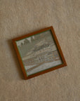Vintage Japanese Hand-Embroidered Silk Landscape Art – Framed Set of 6