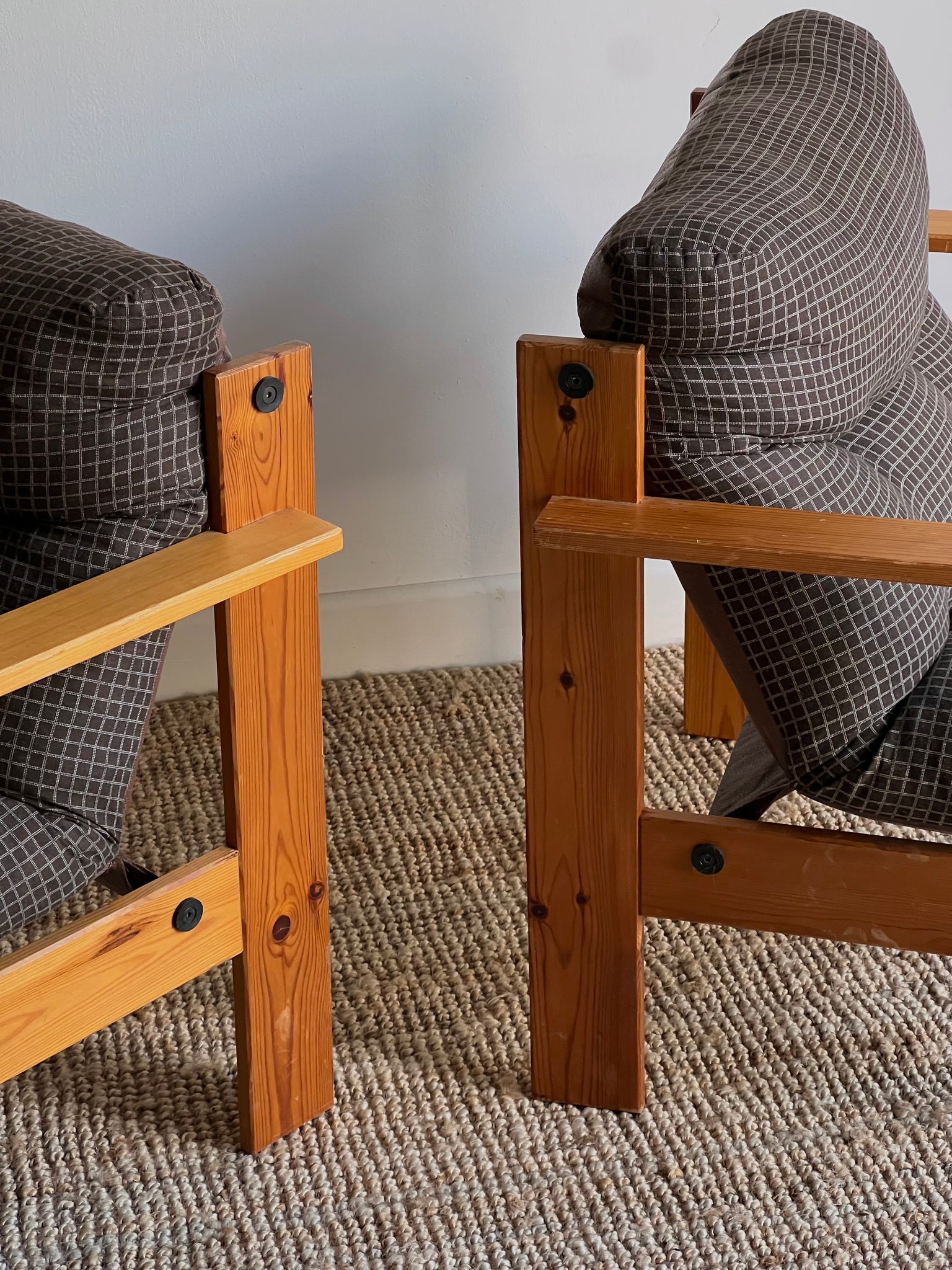 Swedish Pine Armchairs