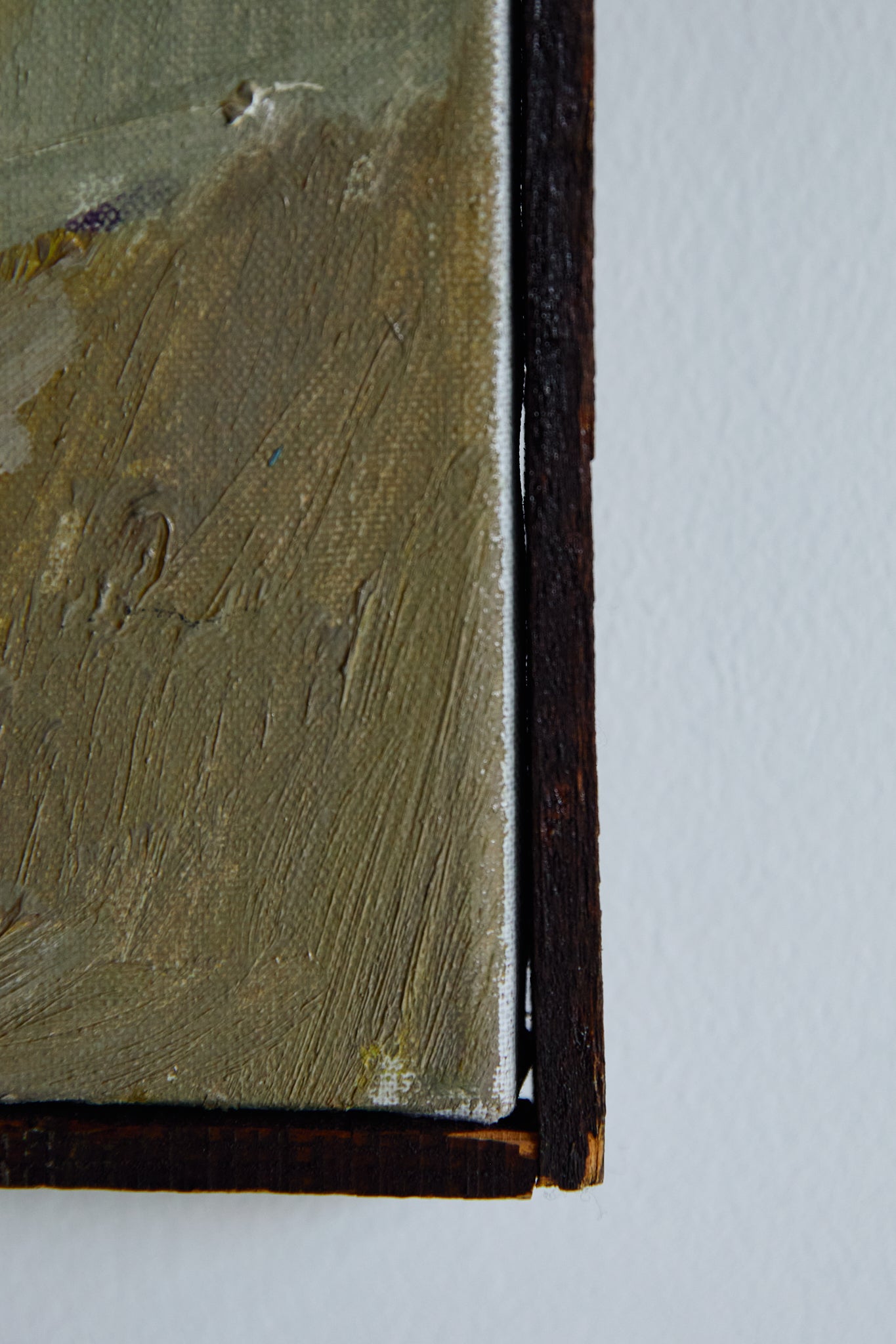 “Morella”, Oil on canvas, signed Eyvind Y Petersen, dated 1971.