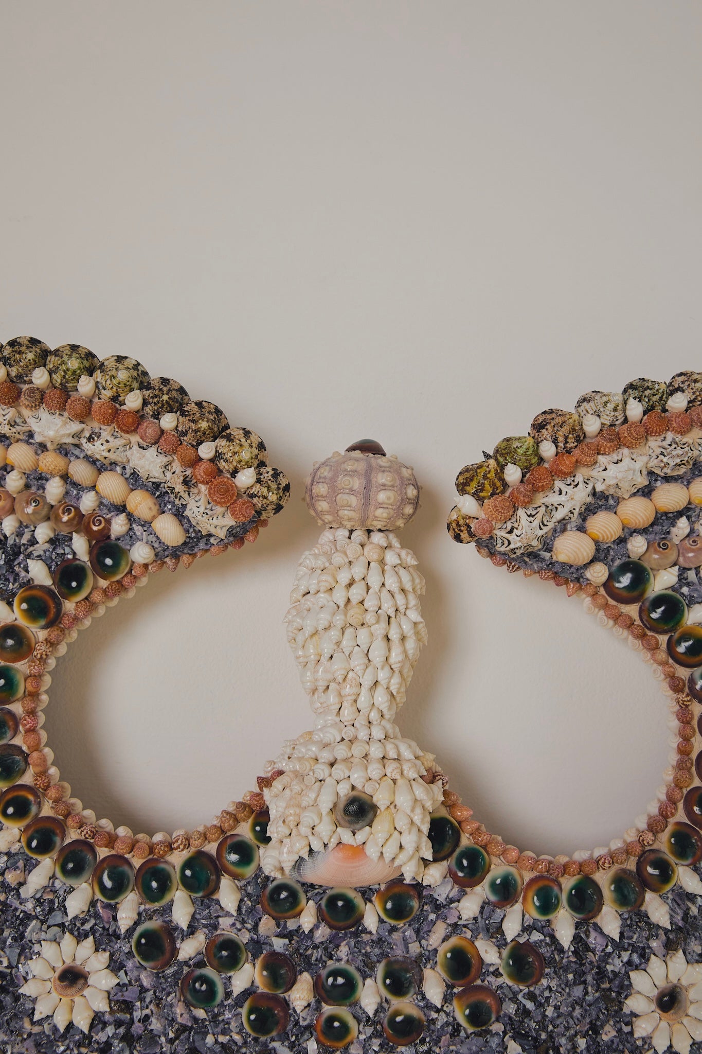 Shell Mantle Mirror