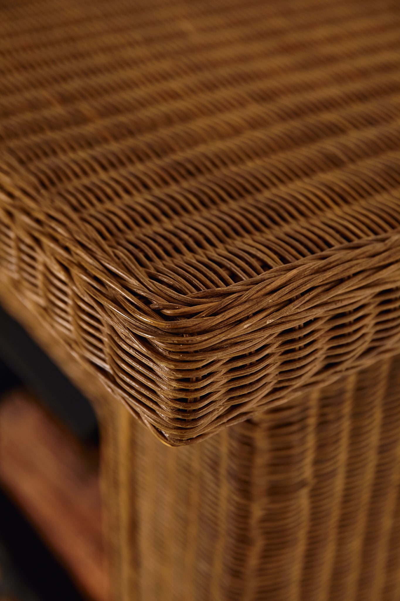 Wicker Fireplace Surround