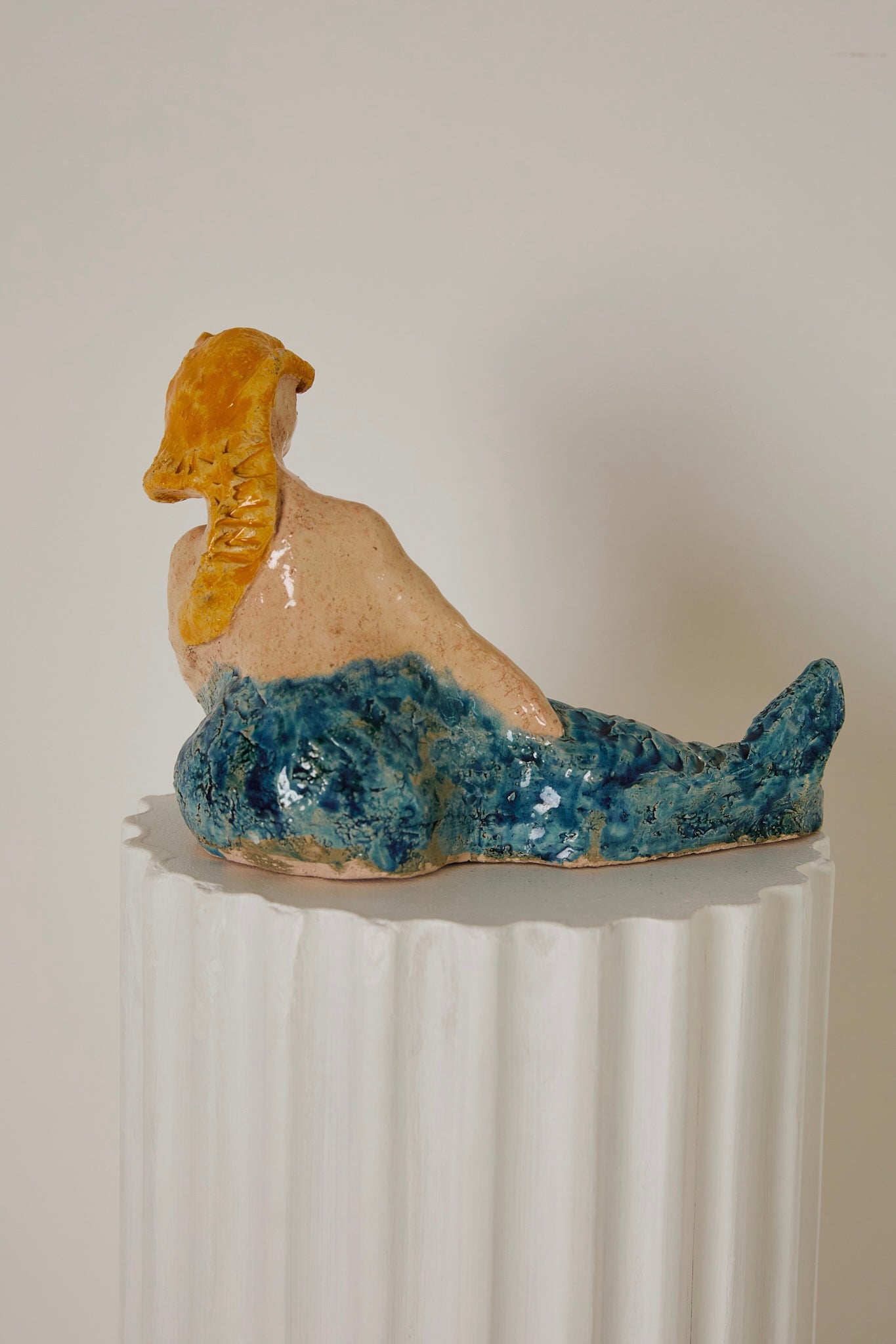 Ceramic Mermaid Statue