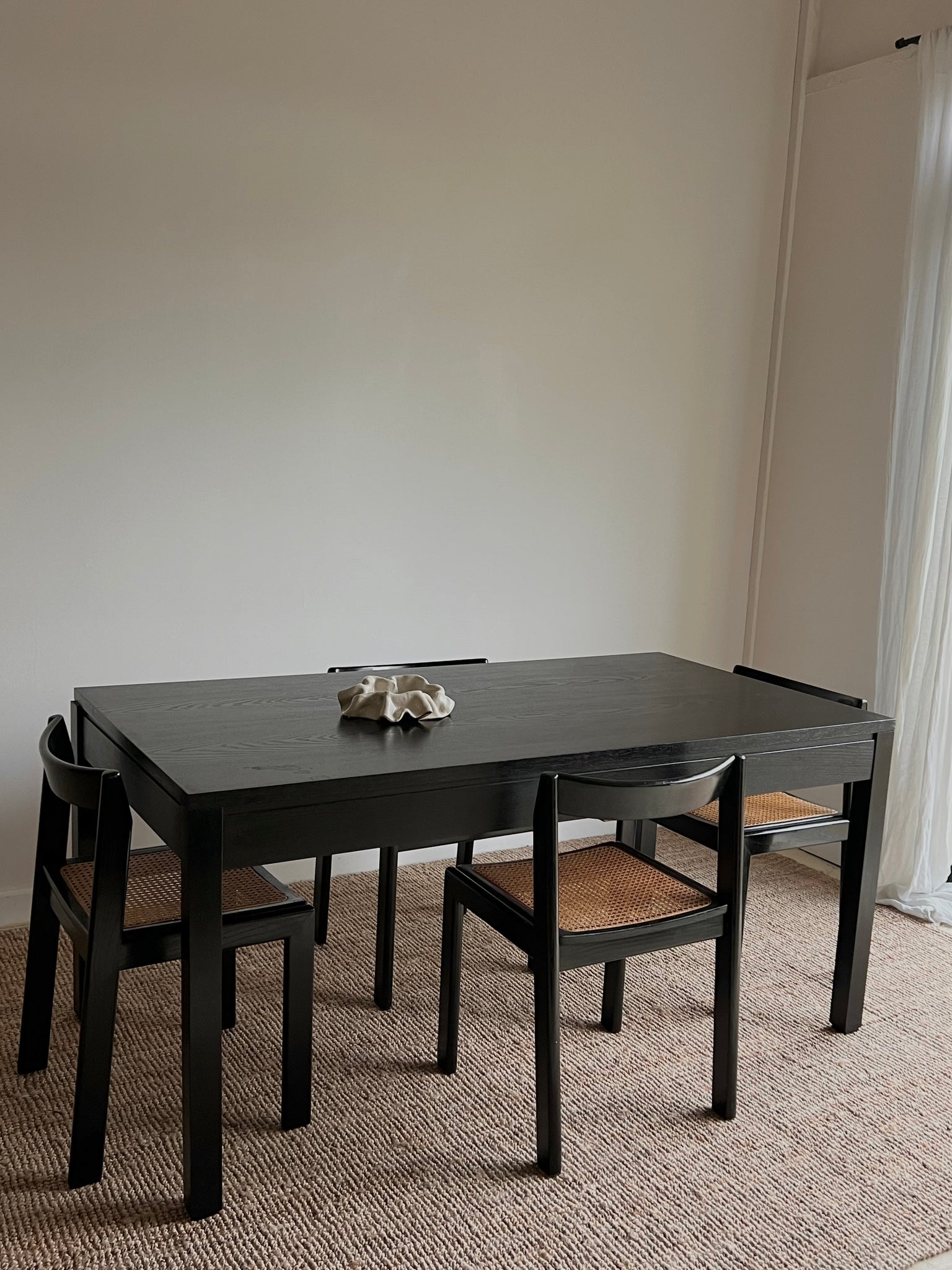 Black Italian Dining Table