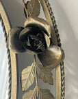 Metal Rose Mirror