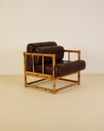 Mid Century Bamboo Armchair