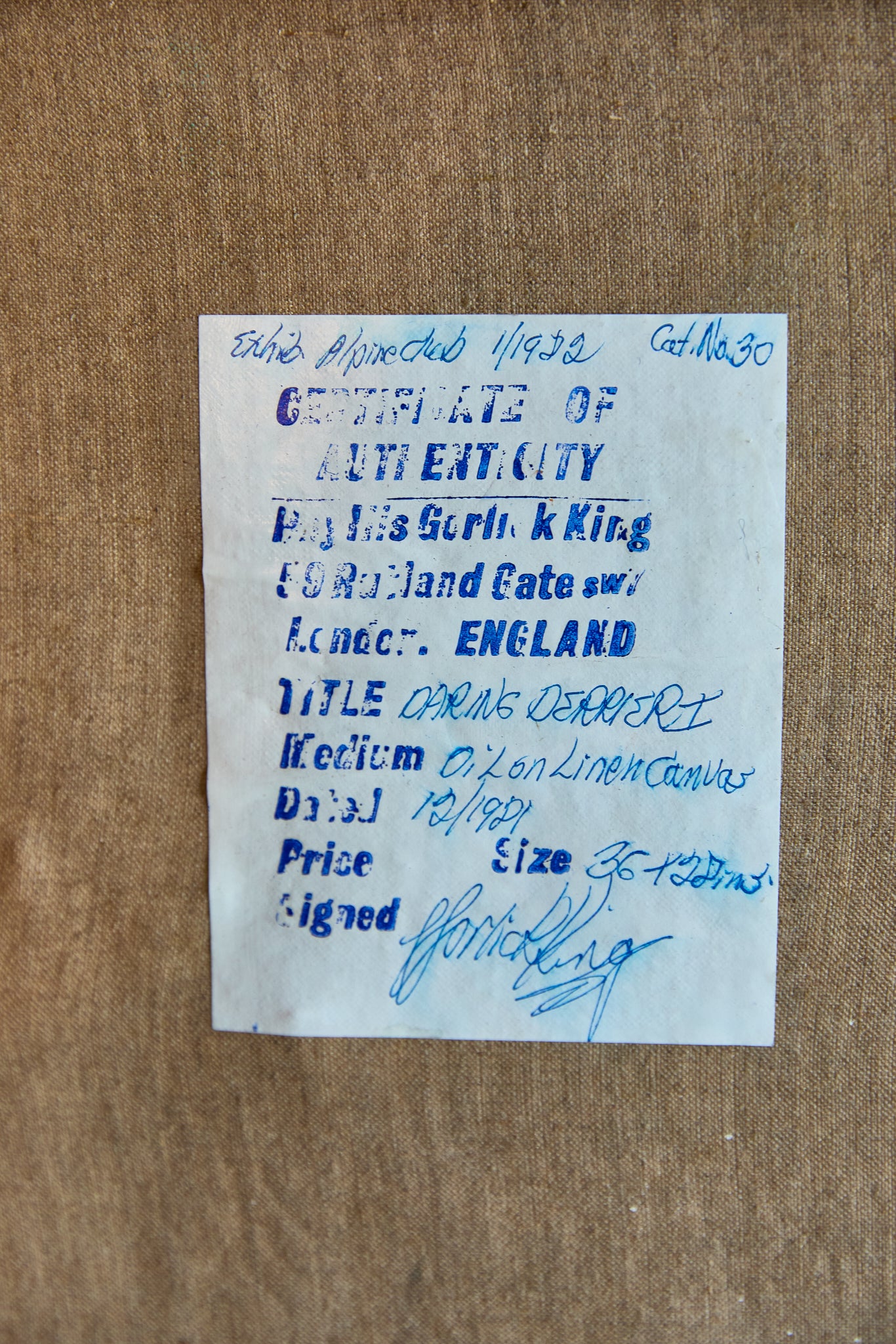 “Daring Derrière” - Oil on Linen