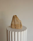 Hand-Carved Natural Stone Organic Form Bud Vase