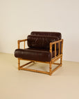 Mid Century Bamboo Armchair