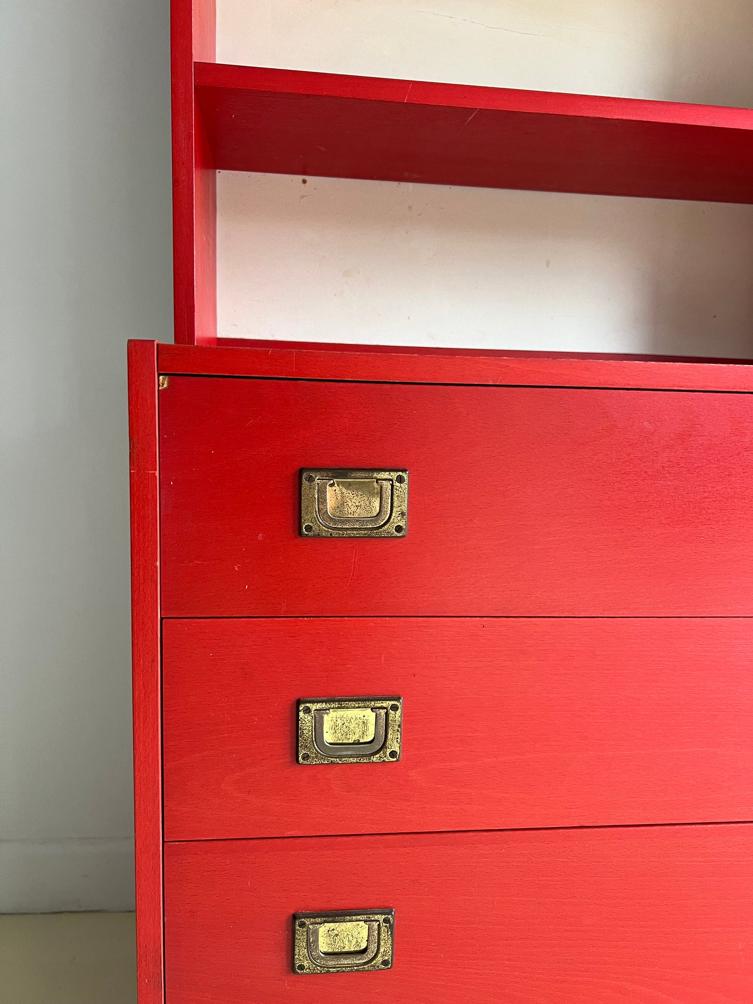 Vintage Danish Red Teak Dressers