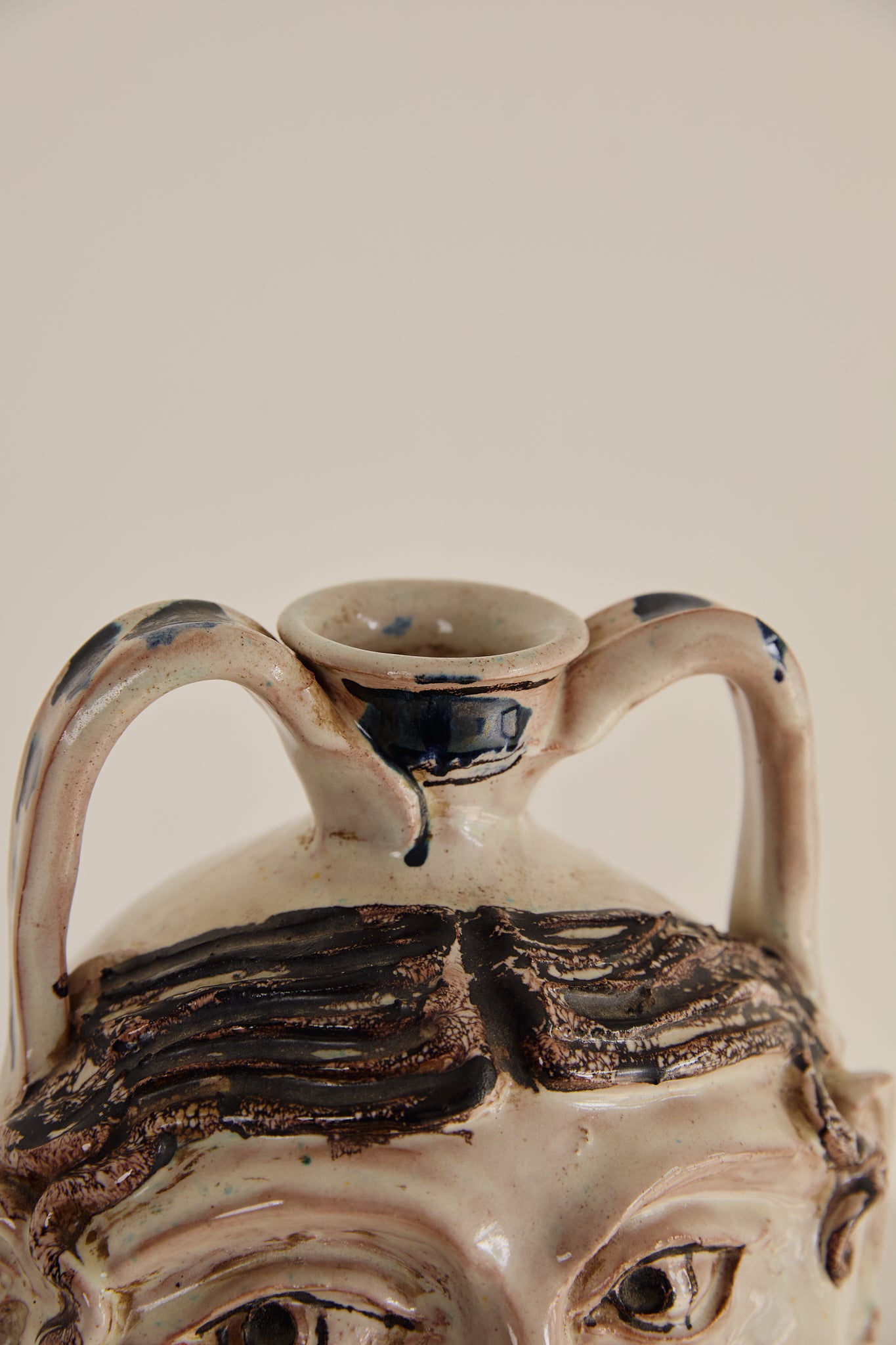 Sicilian Woman Head Jug