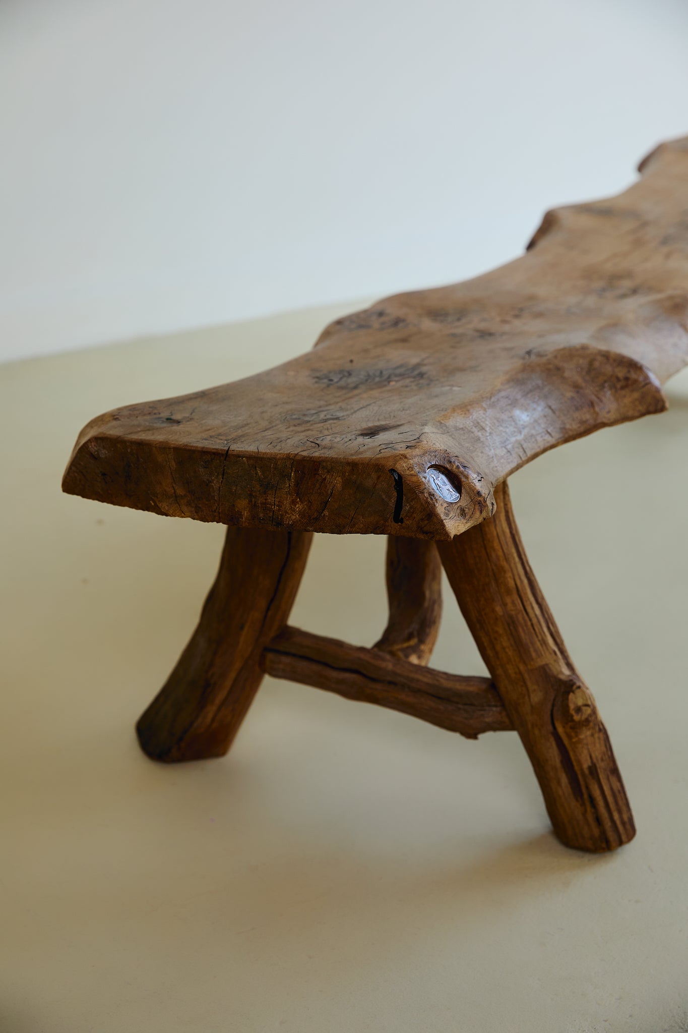 Rustic Oak Bench