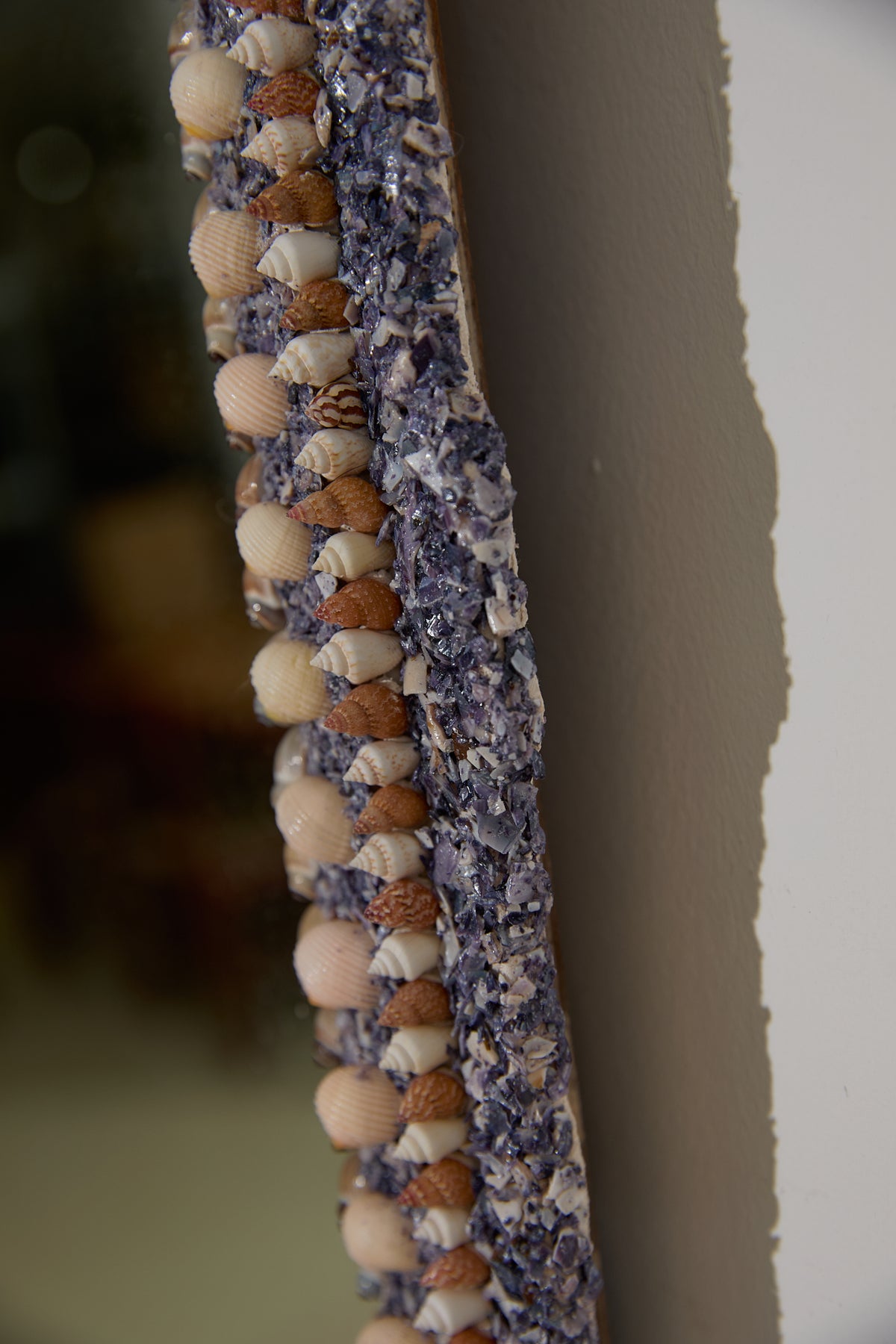 Shellwork Georgian Mirror