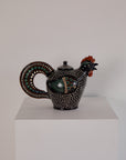 Hungarian Folk Art Rooster Set by Imre Szűcs