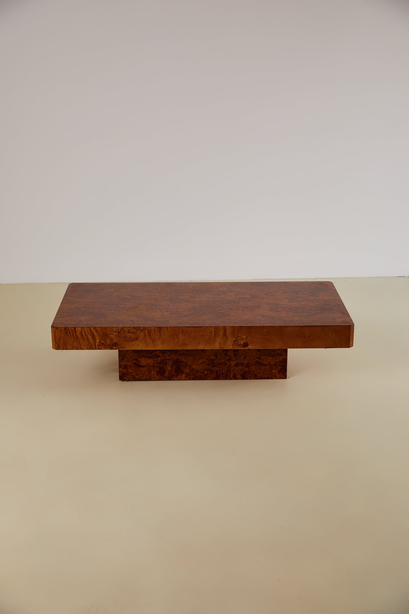 Burl Wood Coffee Table