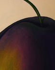 Plum Painting by W. Naca