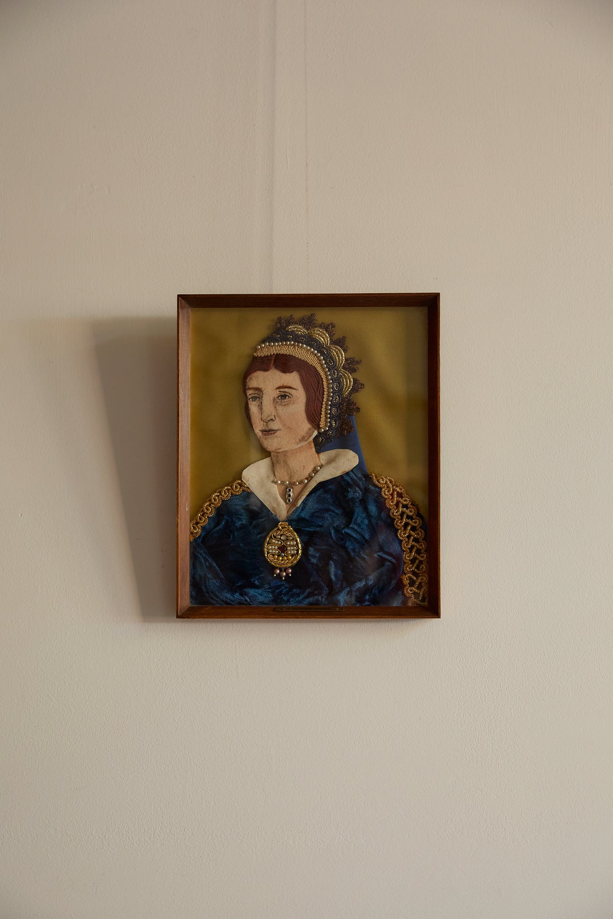 King Henry VIII and His Six Wives Needlepoint by Anne Thomas