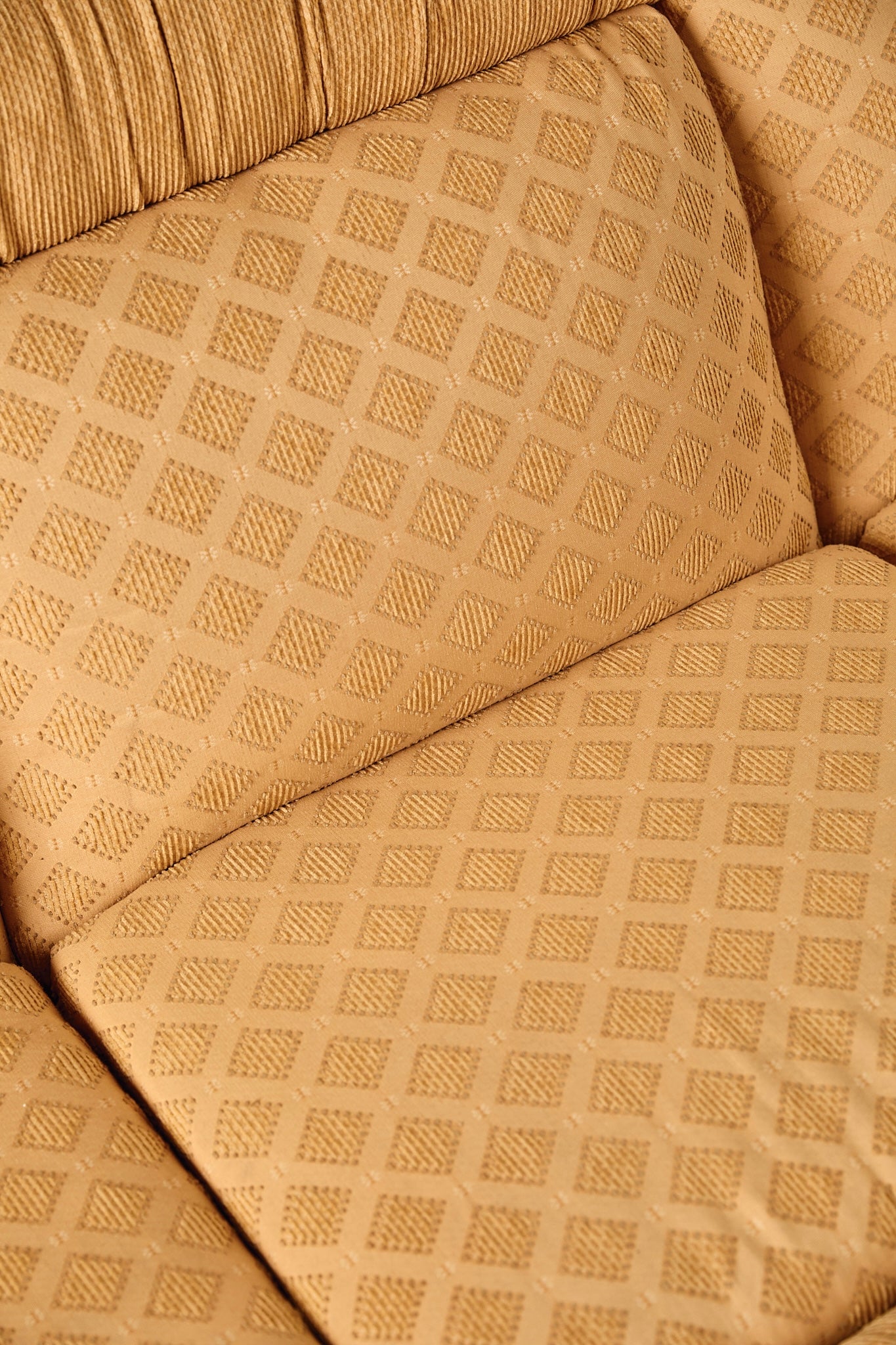 Yellow 3 Seater Sofa