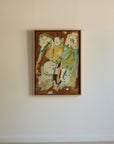 Mid-Century Expressionist Oil Painting