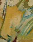 Mid-Century Expressionist Oil Painting