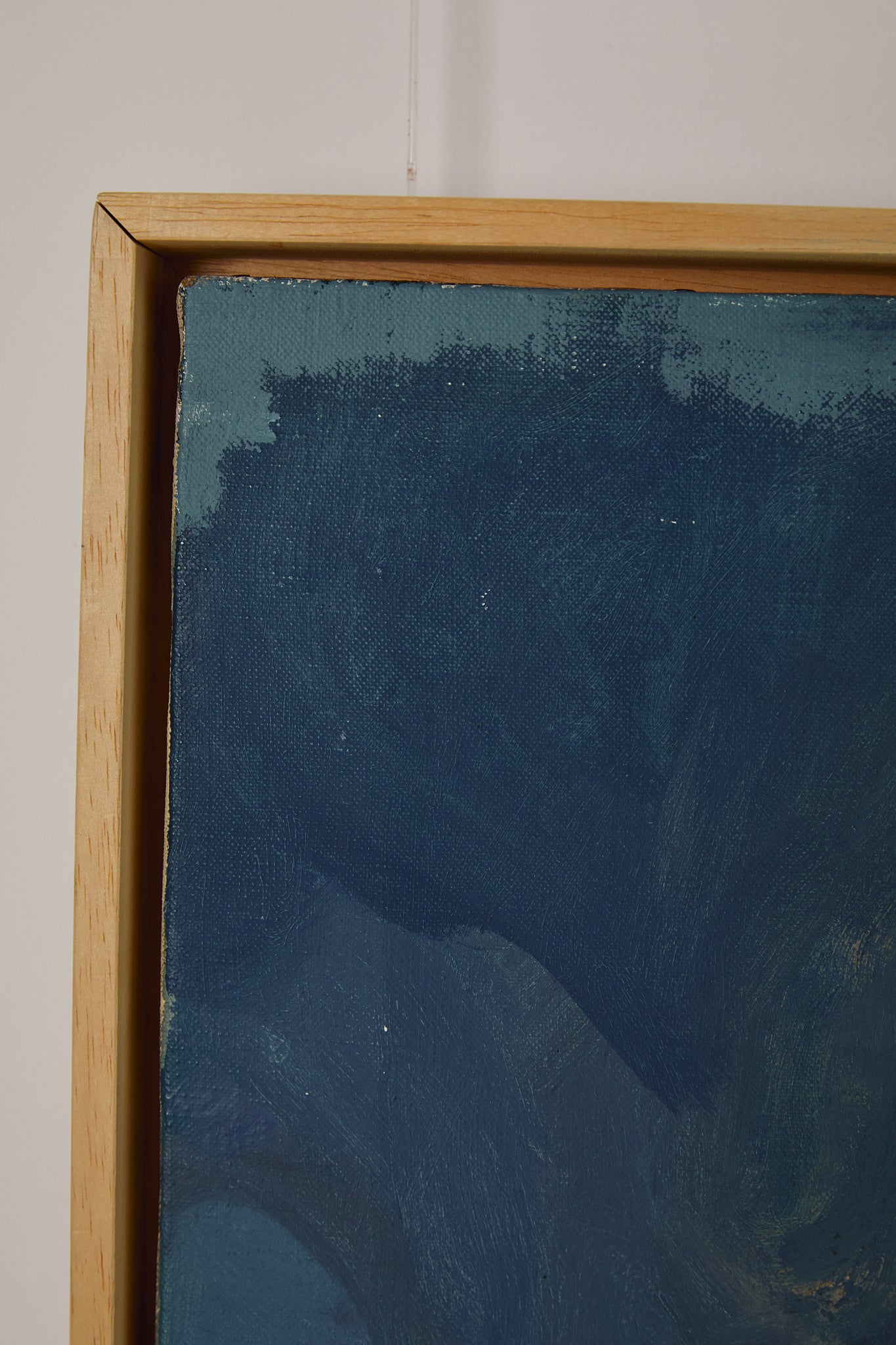 Blue Man Painting
