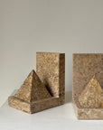 Art Deco Marble Bookends