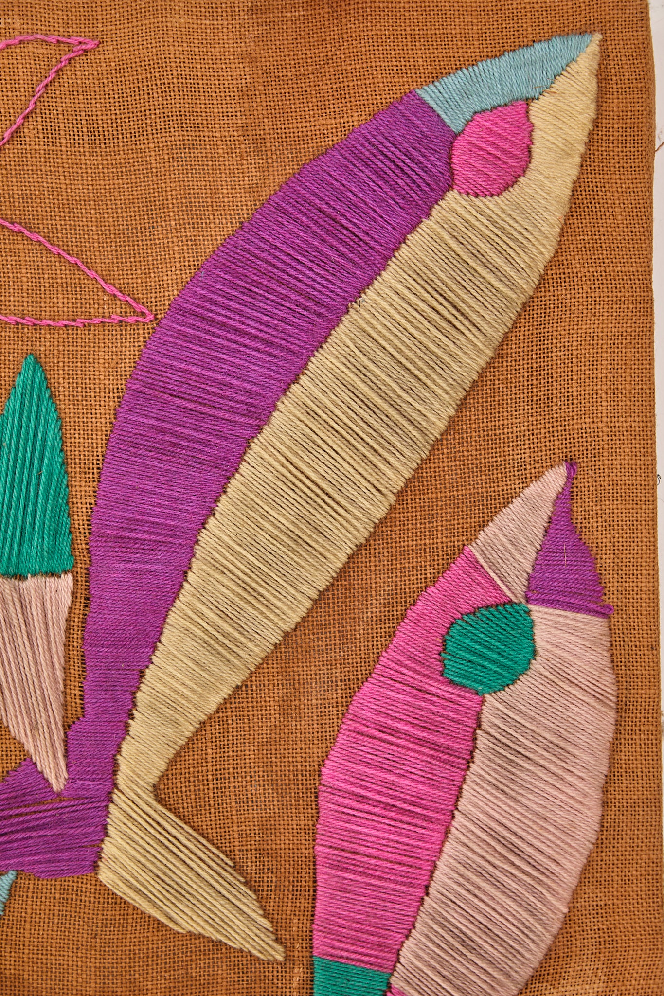 Mid Century Fish Tapestry