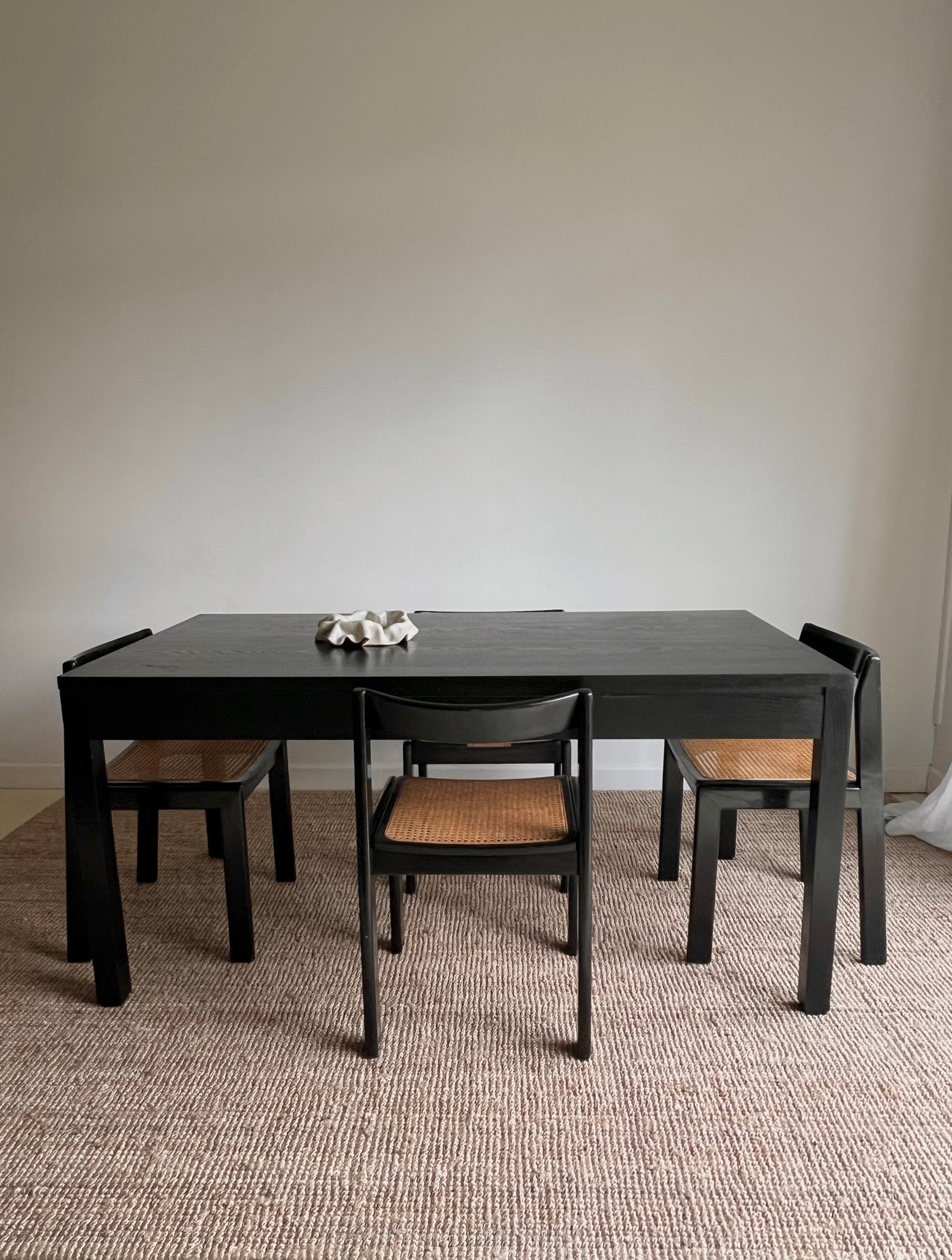 Black Italian Dining Table