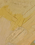 Thick Yellow Oil on Canvas