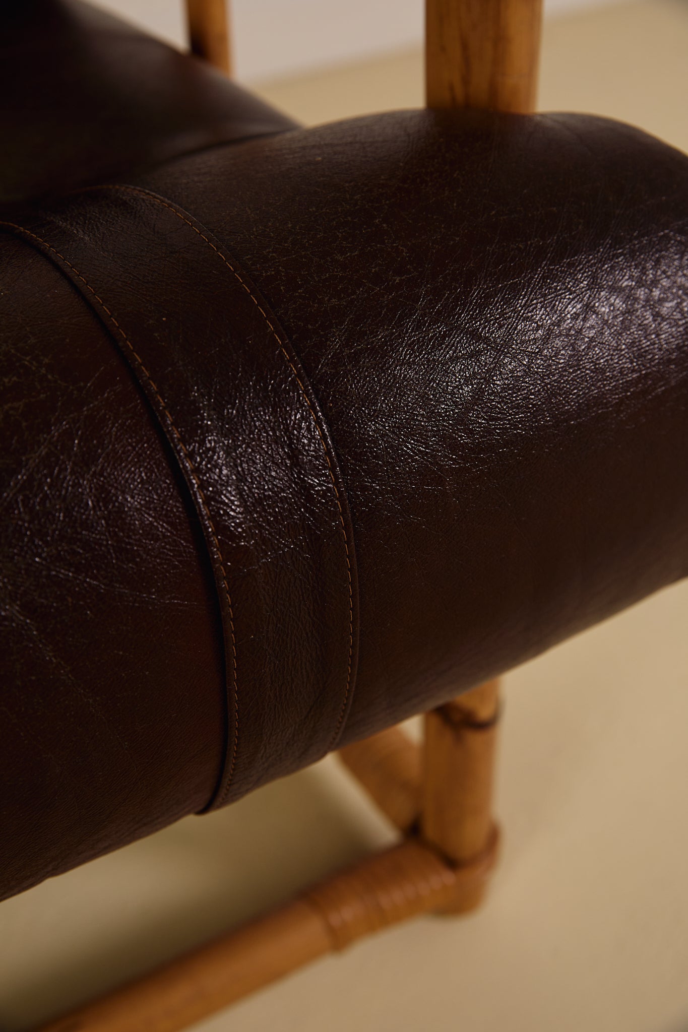 Mid Century Bamboo Armchair