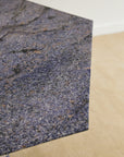 Blue 1980’s Hexagonal Granite Dining Table