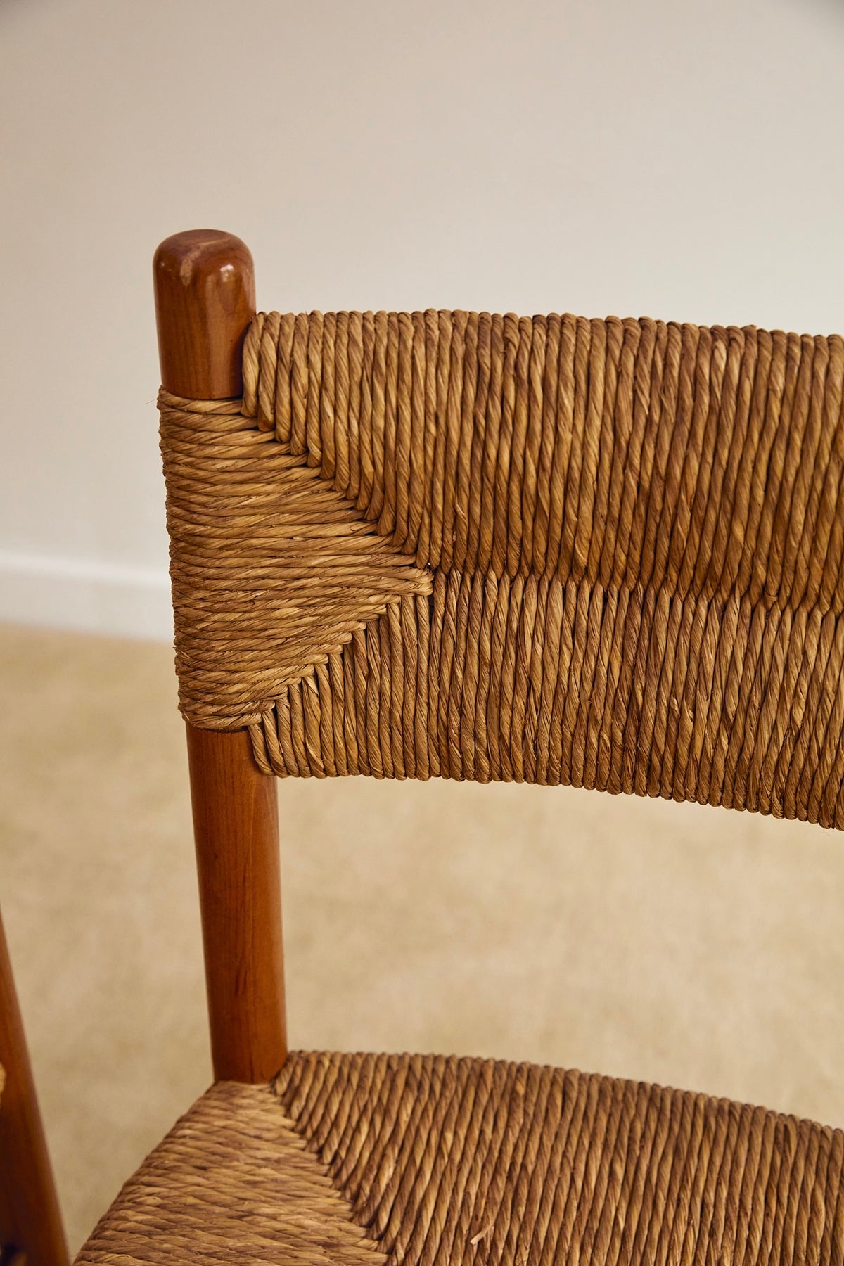 Set of x4 Rush Back Dining Chairs