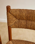 Set of x4 Rush Back Dining Chairs